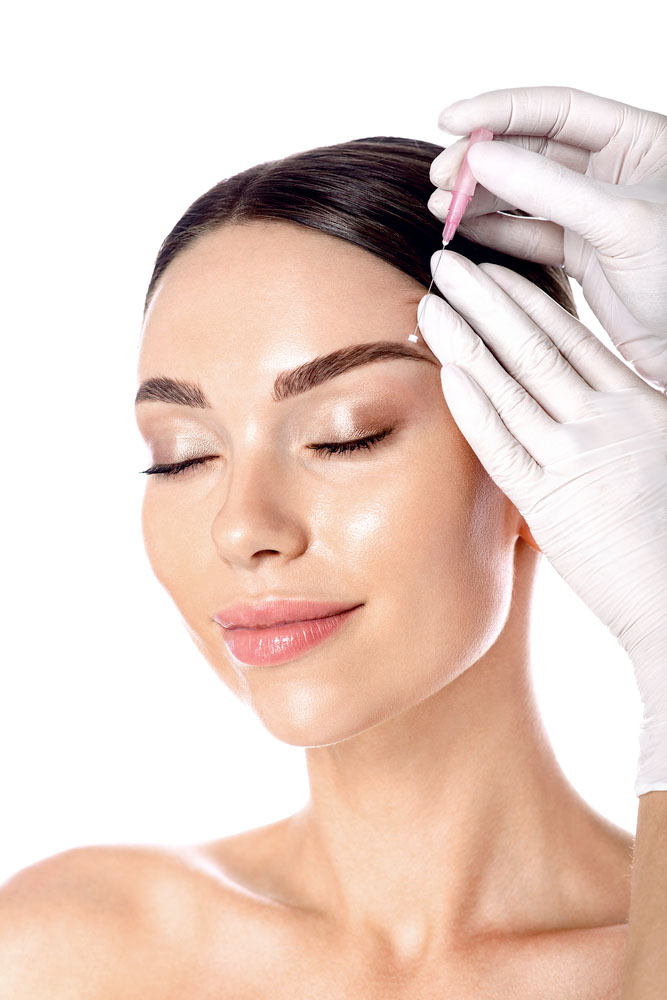 لیفت ابرو با نخ